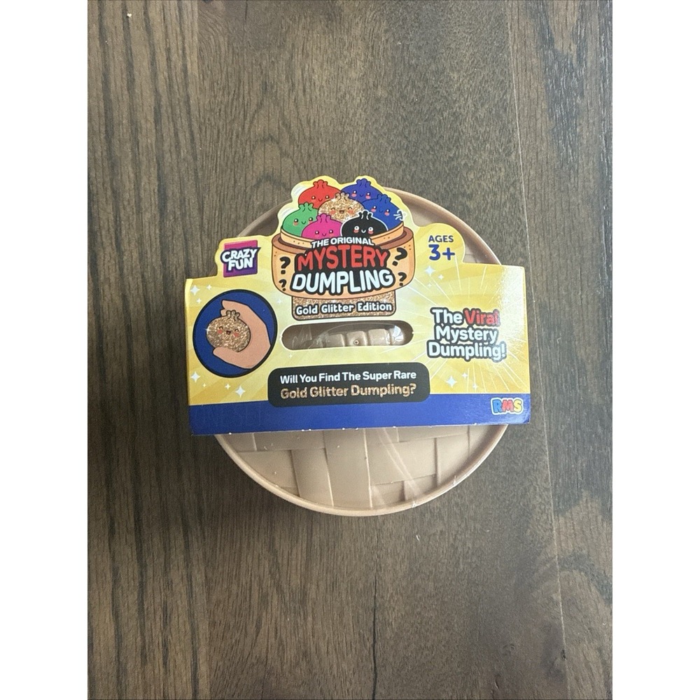 5x - Authentic RMS Crazy Fun Mystery Dumpling Gold Glitter Sealed